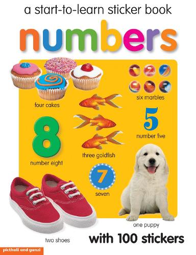 Start-To-Learn Sticker Book: Number: (4 Start-To-Learn Sticker Book)