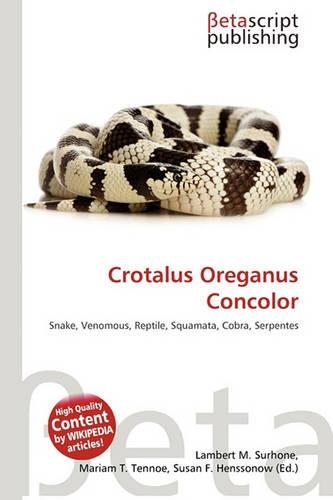 Crotalus Oreganus Concolor