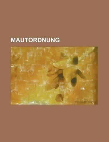 Mautordnung: (English)