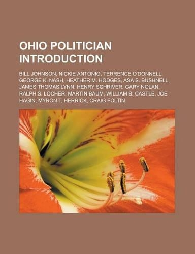 Ohio Politician Introduction