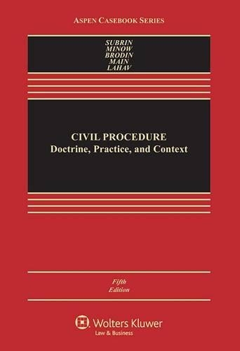 Civil Procedure