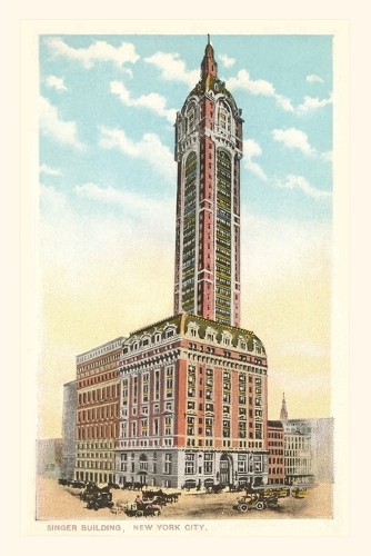 Vintage Journal Singer Building, New York City