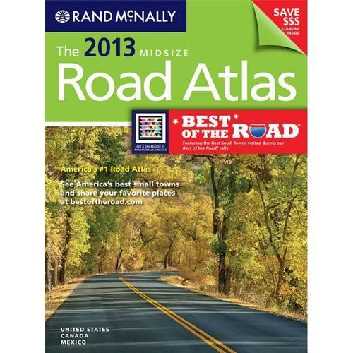 Rand McNally Midsize Road Atlas: United States, Canada, Mexico