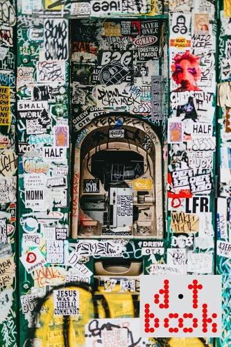The Dot Book - A Dot Grid Notebook for Graphic Designers - Graffiti Series - 008