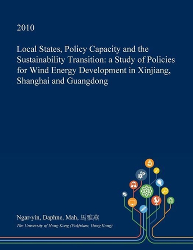 Local States, Policy Capacity and the Sustainability Transition