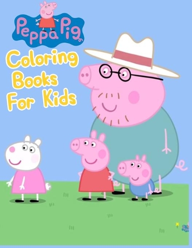 Peppa Pig Coloring Books For Kids