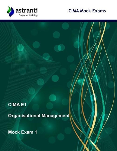 Cima E1 Organisational Management