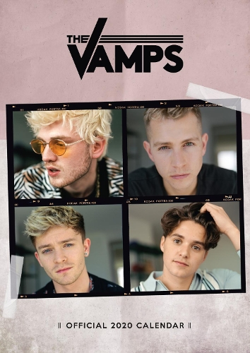 The Vamps 2020 Calendar - Official A3 Wall Format Calendar