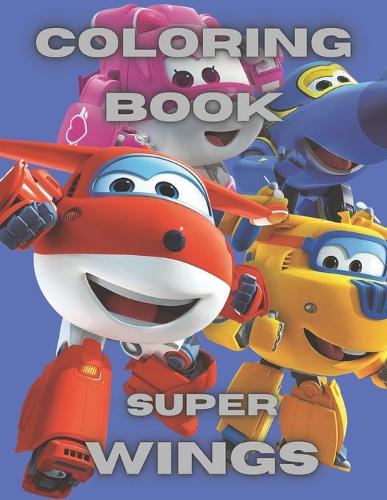 super wings coloring book