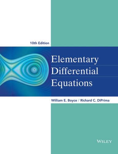 Elementary Differential Equations