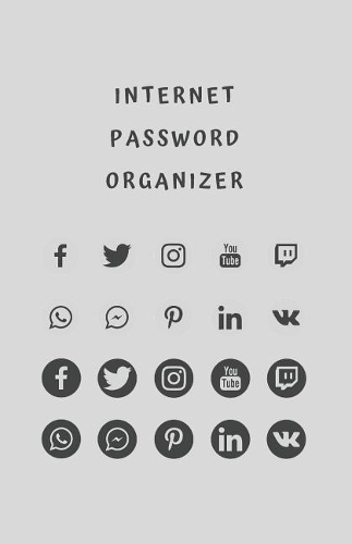 Internet Password Organizer: with Tabs Password Logbook Internet Password Notebook with Alphanumeric Tabs, Place for Website, Username, WiFi, Phone PIN, PUK, E-mail.