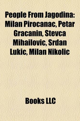 People from Jagodina