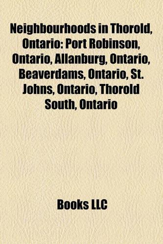 Neighbourhoods in Thorold, Ontario
