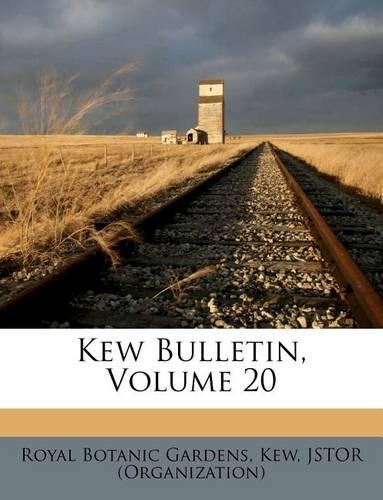 Kew Bulletin, Volume 20