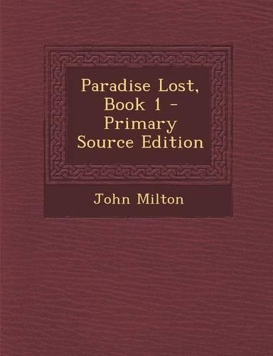 Paradise Lost, Book 1