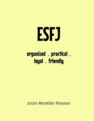 ESFJ Monthly Planner