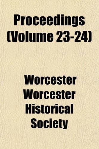 Proceedings (Volume 23-24): (English)