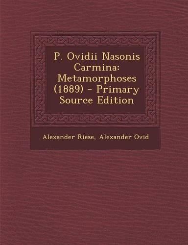 P. Ovidii Nasonis Carmina