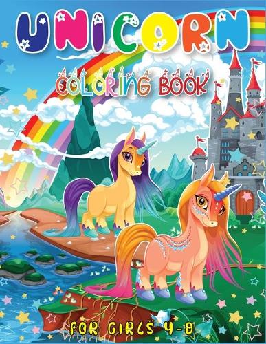 Unicorn Coloring Book for Girls 4-8
