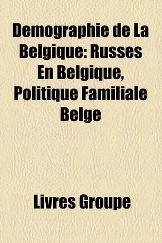 Dmographie de La Belgique