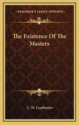 The Existence Of The Masters