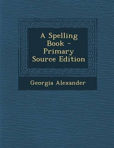 A Spelling Book