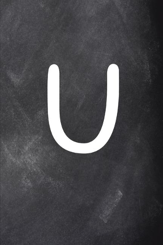 2020 Weekly Planner Monogram U Personalized U Chalkboard 134 Pages