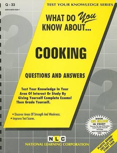 COOKING: Passbooks Study Guide
