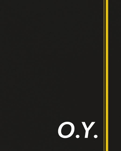 O.Y.: Classic Monogram Lined Notebook Personalized With Two Initials - Matte Softcover Professional Style Paperback Journal Perfect Gift for Men and Women