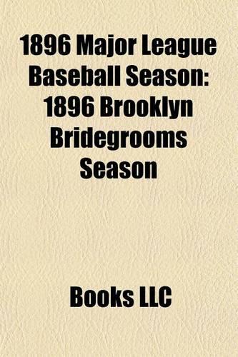 1896 Major League Baseball Season: 1896 Brooklyn Bridegrooms Season(English)