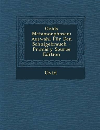 Ovids Metamorphosen