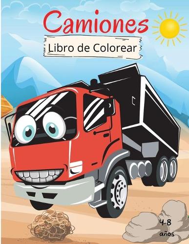 Camiones Libro de Colorear para Niños