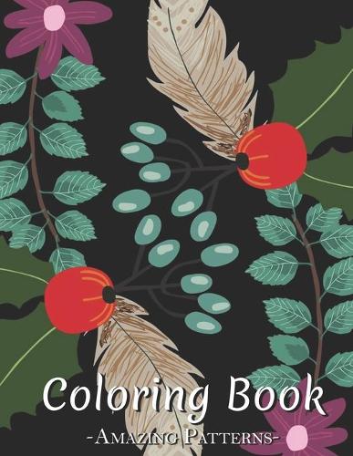 Easy Coloring Book: A Large Print Coloring Book Featuring Fun, Cozy And Relaxing Home Designs Gift For adult, kids, teens, boys ( colorful-minimalist-flower Coloring Bo