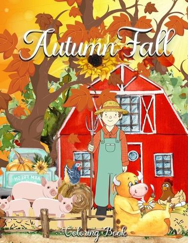Autumn Fall Coloring Book