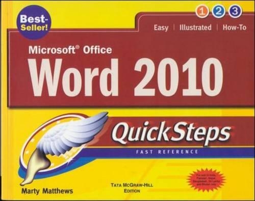 Microsoft Office Word 2010 QuickSteps