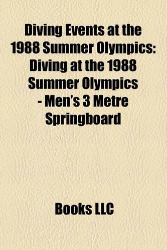 Diving Events at the 1988 Summer Olympics