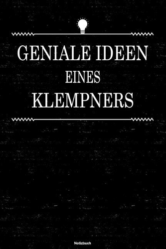Geniale Ideen eines Klempners Notizbuch