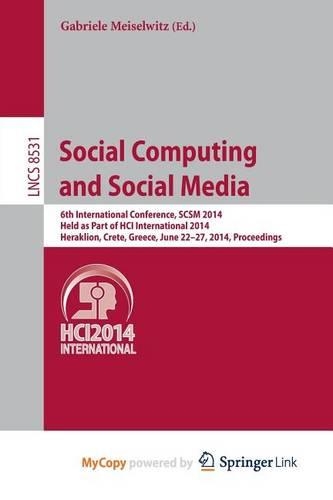Social Computing and Social Media