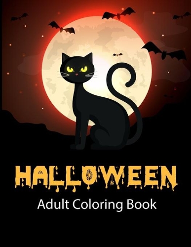 Halloween Adult Coloring Book: Cats Coloring book for adults
