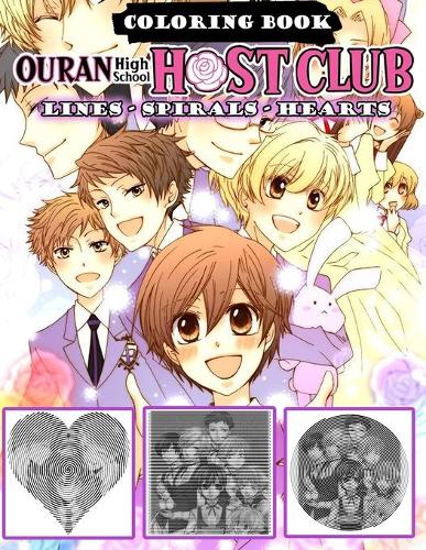 Ouran High School Host Club Coloring Book