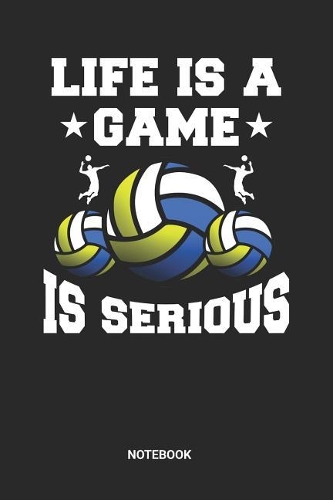 Notebook: Dotted Lined Volleyball Notebook (6x9 inches) ideal as a summer beachvolleyball Journal. Perfect as a Coaching Book for all V-Ball Lover. Great gift