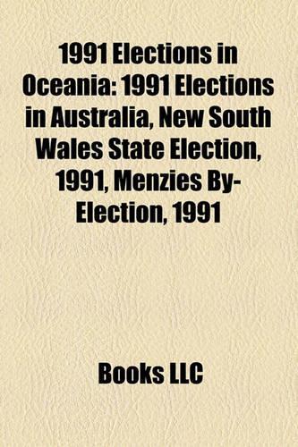 1991 Elections in Oceania
