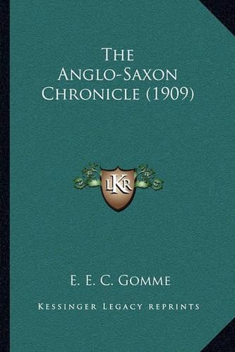 The Anglo-Saxon Chronicle (1909)