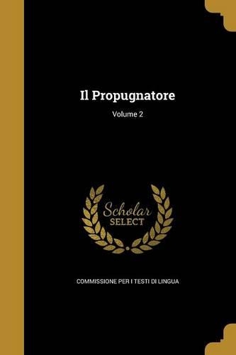 Il Propugnatore; Volume 2