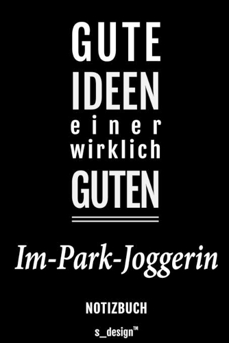 Notizbuch für Im-Park-Jogger / Im-Park-Joggerin