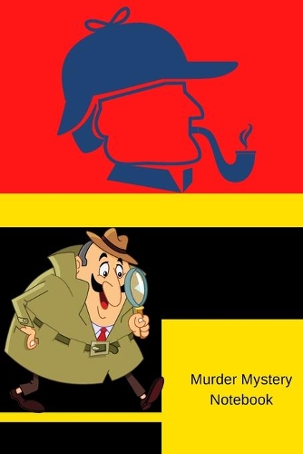 Murder Mystery Notebook -126 pages - 6x9-Inches