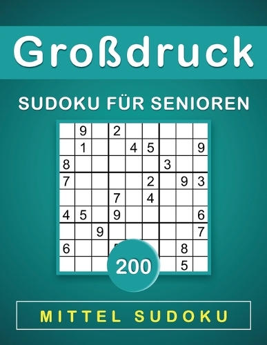 Großdruck Sudoku für Senioren