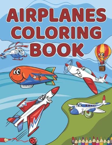Airplane Coloring Book