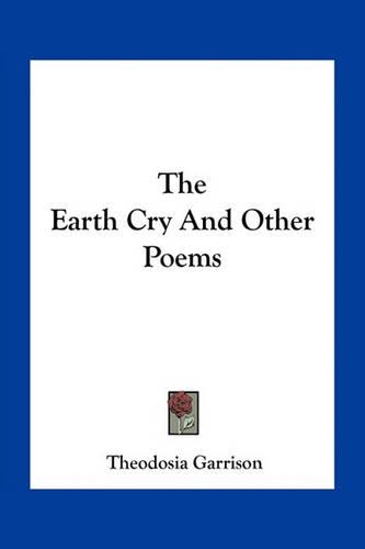 The Earth Cry and Other Poems