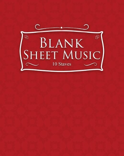 Blank Sheet Music - 10 Staves
